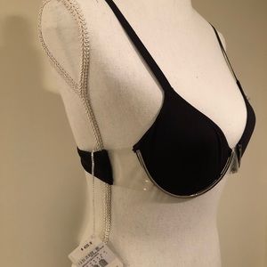 La Perla Bathing Suit Top - Black